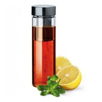 Simax 10110/MET nápojová fľaša so sitkom Pure Aqua Bottle 0,5 l