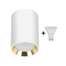 LED Bodové svietidlo CHLOE 1xGU10/6W/230V guľatý biela/zlatá