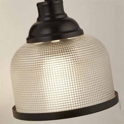 Searchlight EU1351-1BK - Stolná lampa BISTRO 1xE27/40W/230V čierna