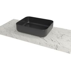 Doska pod umývadlo Naturel Dolce 103,5x8x50 cm mramor Carrara biela mat DO10050MCB