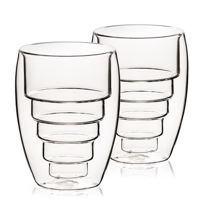 4Home Termo pohár Pyramide Hot&Cool, 250 ml, 2 ks
