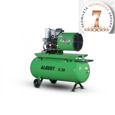 Skrutkový kompresor Atmos Albert E.50 + vzdušník + sušička