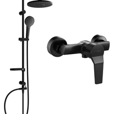 Sprchový set MEXEN ERIK - baterie Caro černý