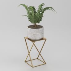 Stojan na kvety 40x24 cm zlatá