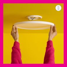 WiZ - LED RGB Stmievateľné stropné svietidlo SUPERSLIM LED/32W/230V Wi-Fi biela