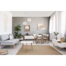 ITALUX PND-2424-3S-WH - Luster na lanku PALERMO 3xE27/40W/230V biela