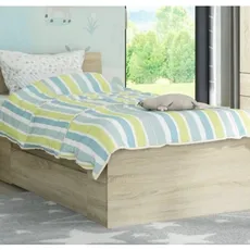 Posteľ so zásuvkami Carlos 90x200, dub sonoma%
