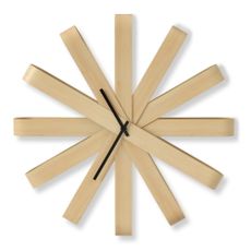 Nástenné hodiny ø 51 cm Ribbonwood – Umbra