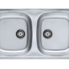Alveus Basic - Drez 78x44 cm, nerezová 1049434