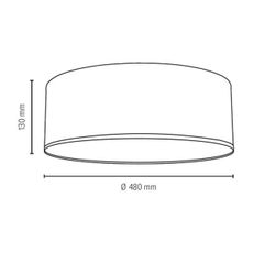 Spot-Light 4794812 - Stropné svietidlo JOSEFINA 4xE27/25W/230V