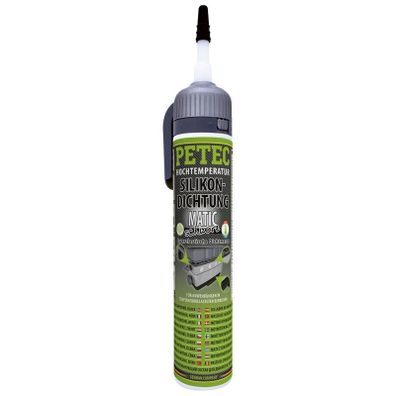 PETEC 97720 Silikónový tmel, čierny