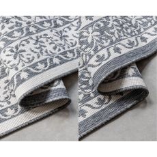 ELLE Decoration , Kusový koberec Gemini 106023 Silver z kolekcie Elle – na von aj na doma, 80x150, šedá, chodba / predsieň