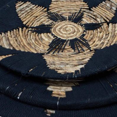 Dekorácie na stenu z morskej trávy sada 3ks boho
