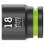 Wera 005509 Nástrčná hlavica 3/8" so šesťhranom 18,0 mm Impaktor 8790 B