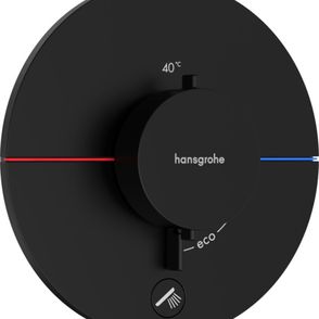 Sprchová batéria Hansgrohe ShowerSelect Comfort S bez podomietkového telesa matná čierna 15562670