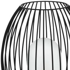 Eglo 900123 - Vonkajšia stolná lampa FUSIGNANO 1xE27/28W/230V IP44