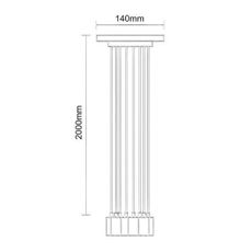 Napájací kábel 6xE27/60W/230V pavúk čierna