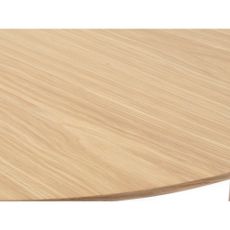 Rozkladací jedálenský stôl s doskou v dubovom dekore v prírodnej farbe 100x190 cm Gallina – Unique Furniture