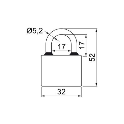 RV.OVAL.32.SET3 visiacich zámkov