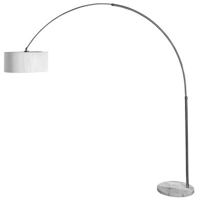 Estila Dizajnová stojaca moderná lampa Extenso biela