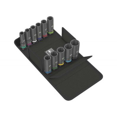 Wera 004841 Nástrčné hlavice 1/2" 13 ÷ 27 mm 8790 C Impaktor Deep Set 1 (sada 11 dielov)