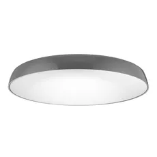 LED stropné svietidlo Cortona 55 4000K sivé