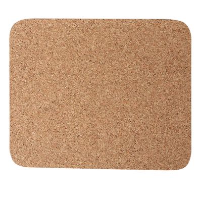 Korková podložka pod hrniec, 39 x 29 x 0,3 cm, 4 ks, L
