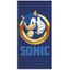 Bavlnená plážová osuška Ježko Sonic - 100% bavlna - 70 x 140 cm