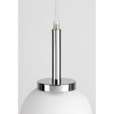 Rabalux 75007 - Kúpeľňový luster na lanku TOGO 1xE14/40W/230V lesklý chróm