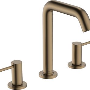 Umývadlová batéria Hansgrohe Tecturis S s clic-clac kartáčovaný bronz 73330140