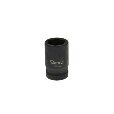 Nárazové zásuvky 1" 32 mm čierne (50)