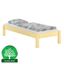 Posteľ Dora 90x200 borovica lak