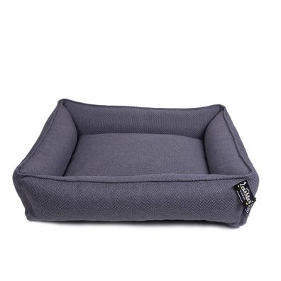 Luxusný pelech pre psa Lex & Max Berlin 90 x 70 cm | tmavosivý