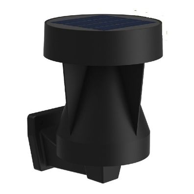 Philips Avery vonkajšie solárne nástenné LEDsvietidlo čierne, 1,8 W, 200 lm, 2700 K