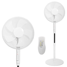 LONGWELL INDUSTRIAL LTD Stojanový ventilátor 45W, 3 režimy, 5 lopatiek, diaľkové ovládanie