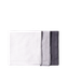 Oceľové sivé bavlnené obrúsky 45 x 45 cm 2 ks – Basic Ambiente - 596402