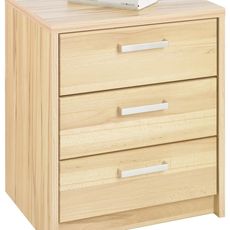 Linea Natura NOČNÝ STOLÍK, jadrový buk, farba buka, 50/60/40 cm