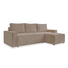MID.YOU ROHOVÁ SEDACIA SÚPRAVA, textil, taupe