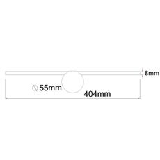 Zuma Line W89949-6W-CH - LED Osvetlenie zrkadla CAMARA LED/6W/230V IP44 chróm