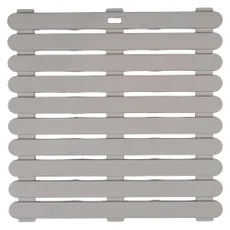 Béžová plastová kúpeľňová predložka 55x55 cm – Wenko