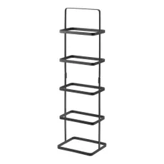 Čierny kovový stojan na topánky Tower Shoe Rack – YAMAZAKI