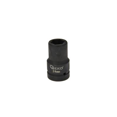 Nárazové zásuvky 1" 24 mm čierne (50)