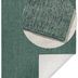 NORTHRUGS - Hanse Home koberce Kusový koberec Twin-Wendeteppiche 103095 green cream – na von aj na doma - 80x150 cm