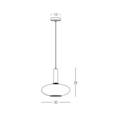 Zambelis 22072 - Luster na lanku 1xE27/40W/230V pr. 30 cm zlatá