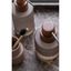 Hnedý sklenený dávkovač mydla 280 ml Modest – Mette Ditmer Denmark