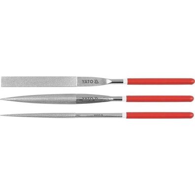 Sada pilníků jehlových diamantových 5 x 180 mm 3 ks - YT-6155