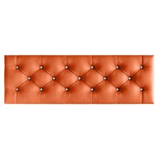 Lavica CHESTERFIELD 60x40 cm Oranžová