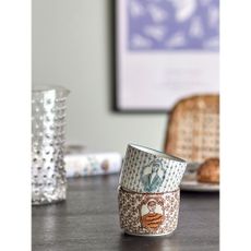 Krémové misky v súprave 2 ks z kameniny 230 ml Tonia – Bloomingville