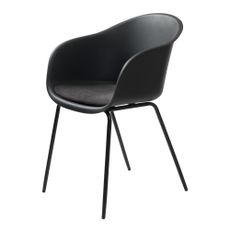 Čierna jedálenská stolička Unique Furniture Topley