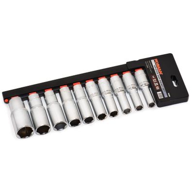 Sada dlouhých nástrčných 6-hranných hlavic 1/2"P4010M